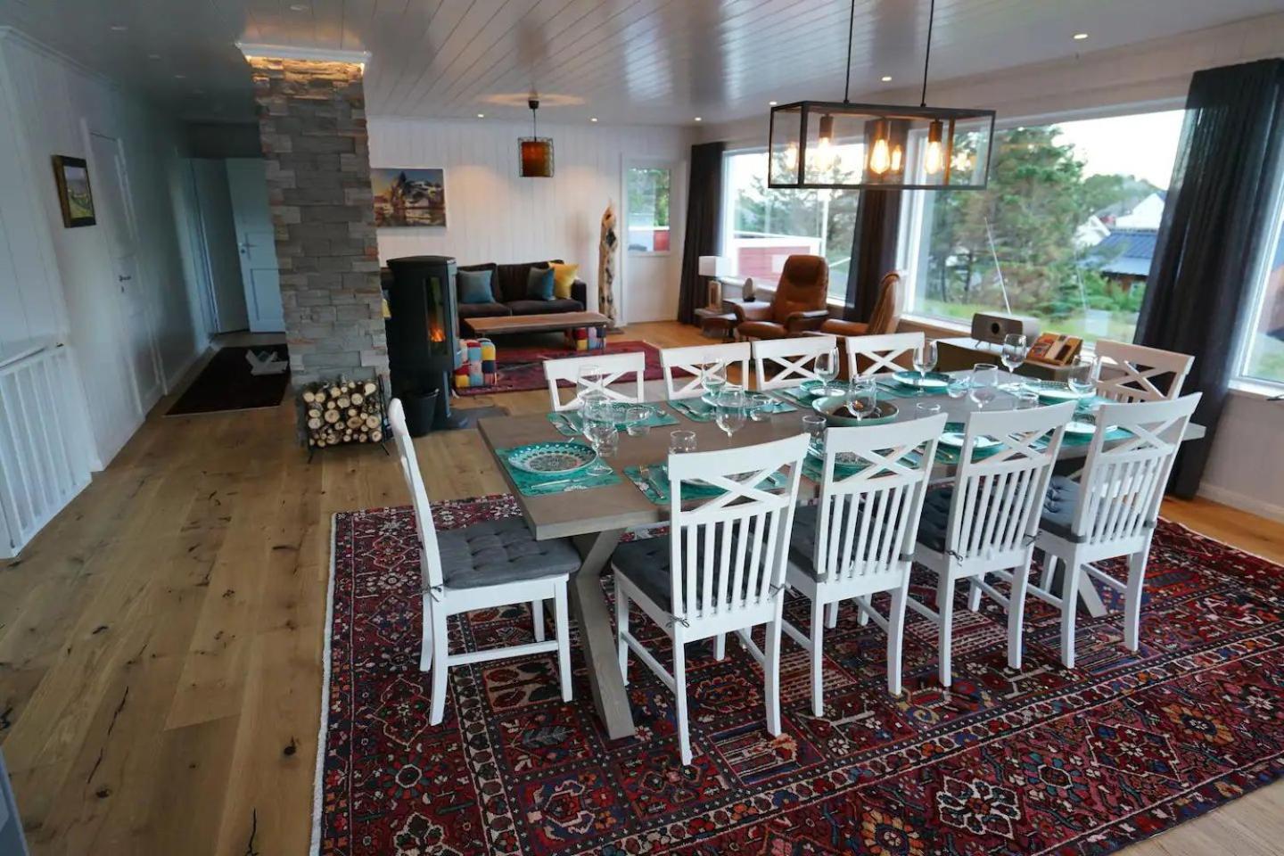 Lofoten Panoramic Luxury Home With Sauna Moskenes Exterior photo