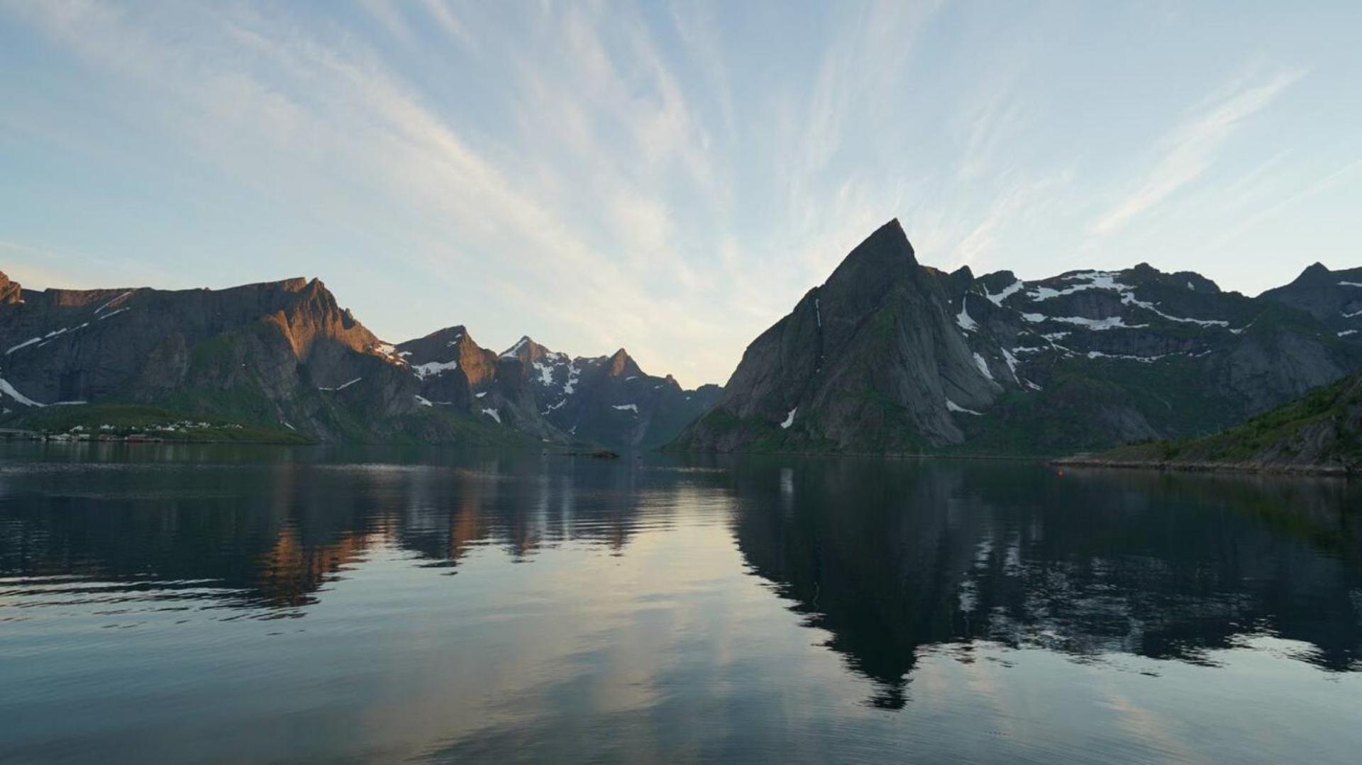 Lofoten Panoramic Luxury Home With Sauna Moskenes Exterior photo