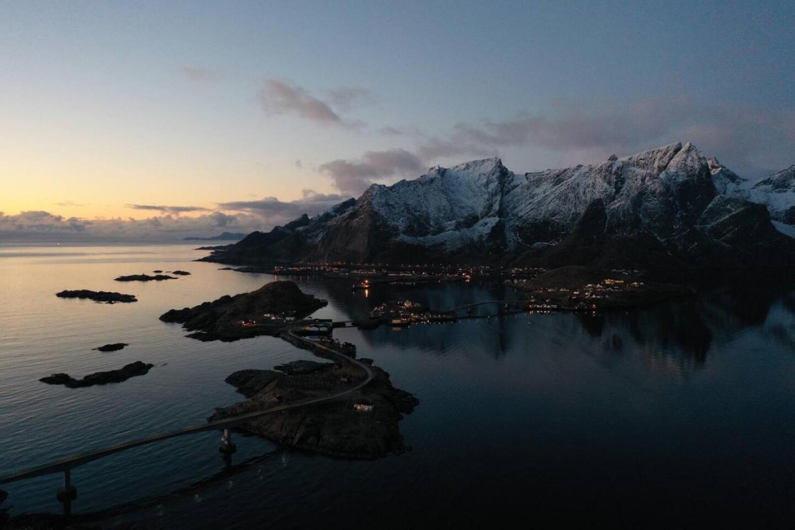 Lofoten Panoramic Luxury Home With Sauna Moskenes Exterior photo
