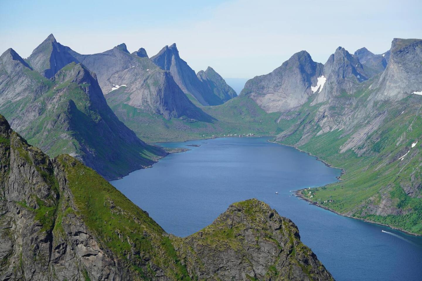 Lofoten Panoramic Luxury Home With Sauna Moskenes Exterior photo