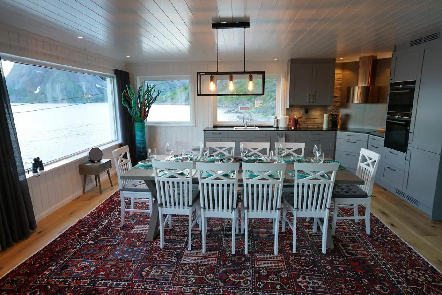 Lofoten Panoramic Luxury Home With Sauna Moskenes Exterior photo