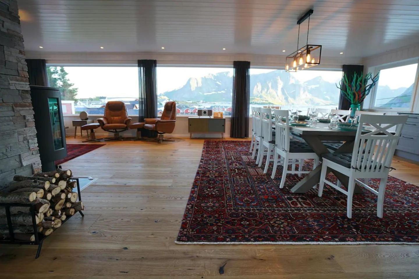 Lofoten Panoramic Luxury Home With Sauna Moskenes Exterior photo