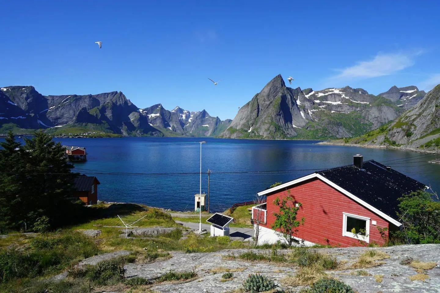 Lofoten Panoramic Luxury Home With Sauna Moskenes Exterior photo
